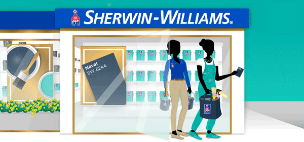 Skimm Girl at Sherwin-Williams
