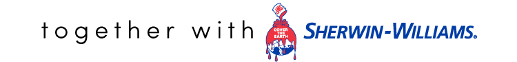 Together with Sherwin-Williams